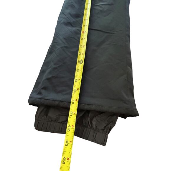 Spyder Snow Pants Men's M Black Insulated Nylon Ski Trousers Water Resistant - Picture 4 of 13